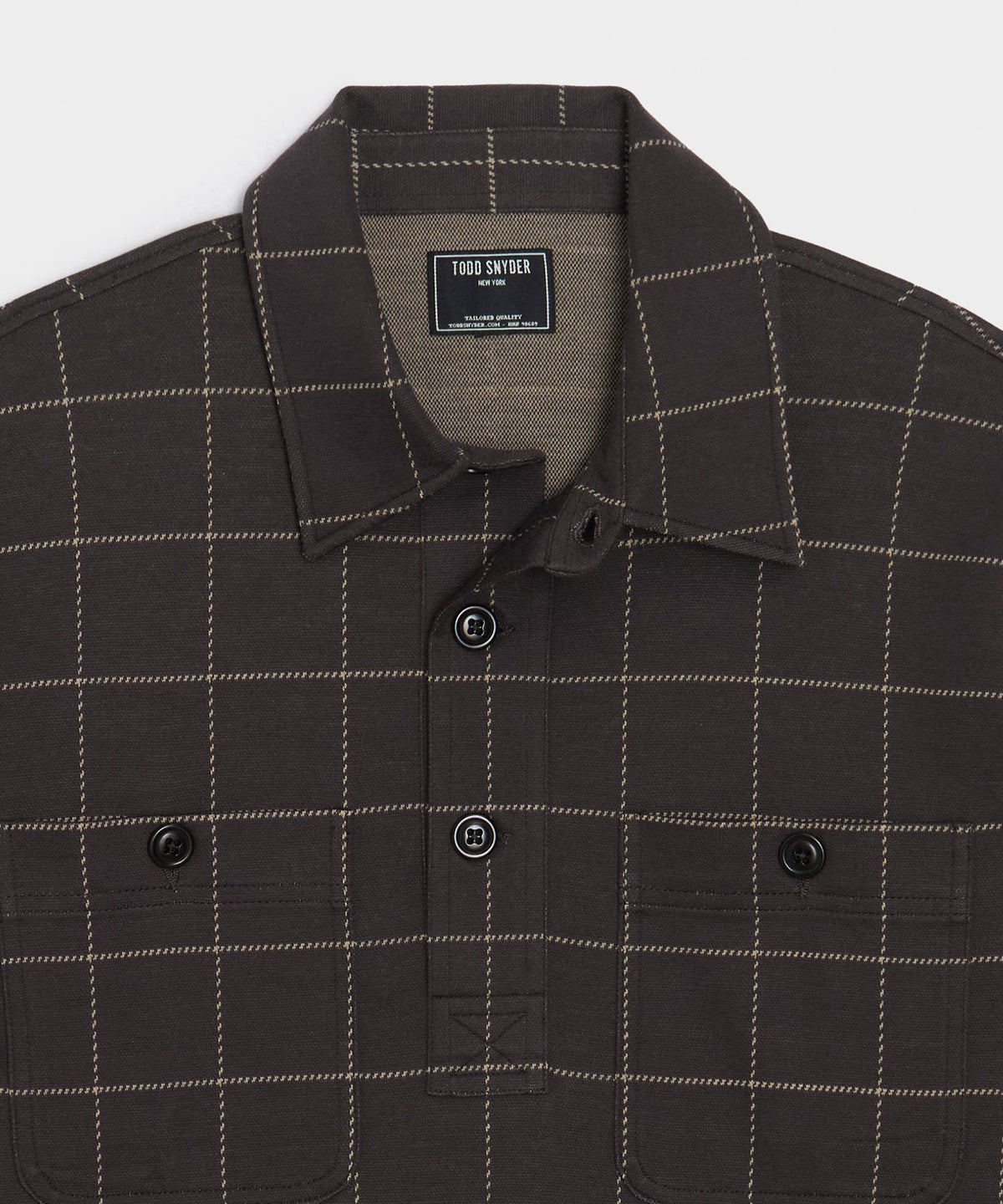 Todd Snyder Field Polo - Caviar