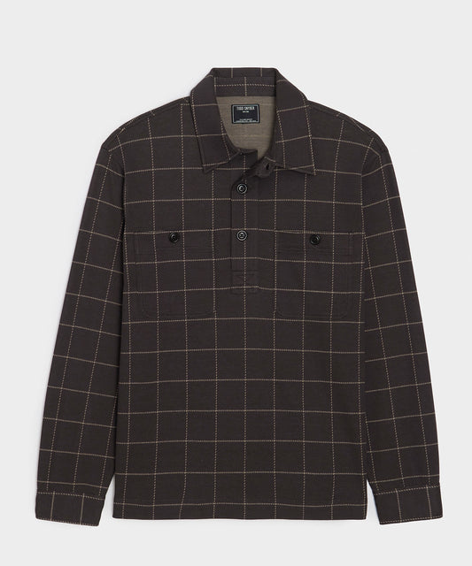 Todd Snyder Field Polo - Caviar