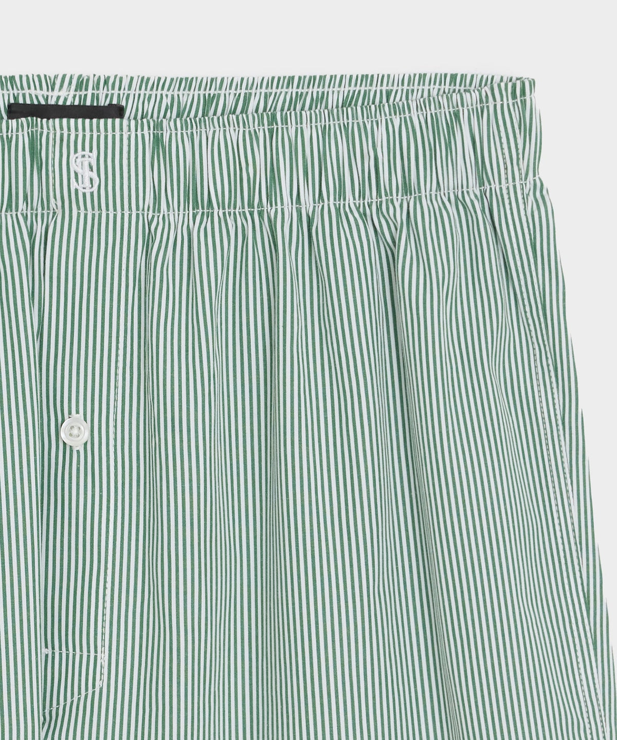 Todd Snyder Portuguese Cotton Boxers - Juniper Green