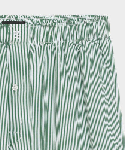 Todd Snyder Portuguese Cotton Boxers - Juniper Green