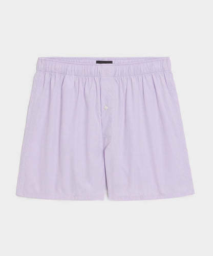 Todd Snyder Portuguese Cotton Boxers - Lavender