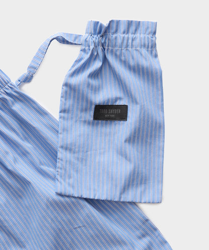 Todd Snyder Portuguese Cotton Boxers - Blue Regatta