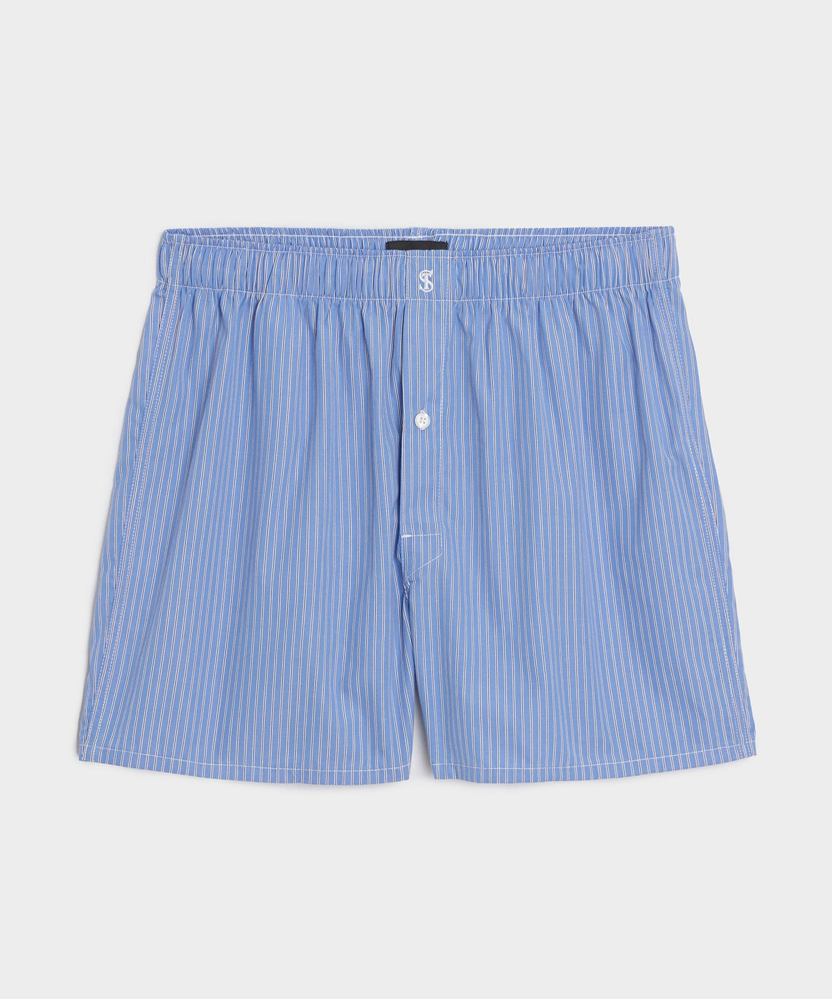 Todd Snyder Portuguese Cotton Boxers - Blue Regatta