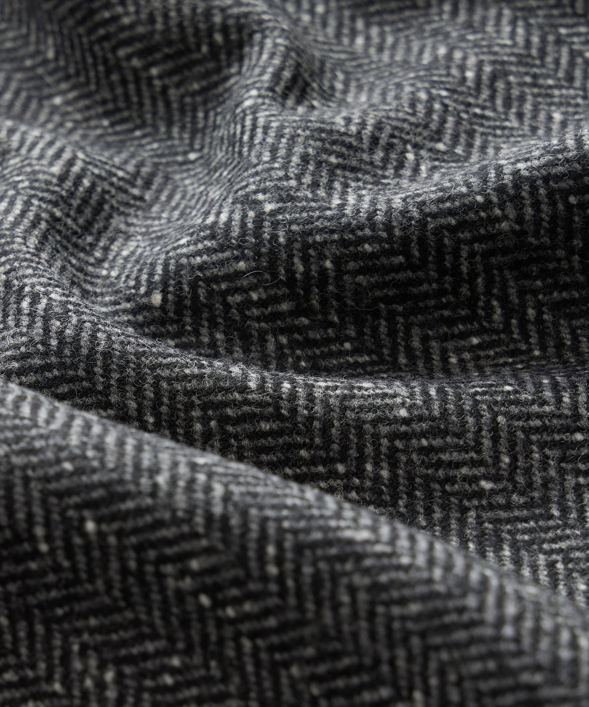 Todd Snyder Italian Wool Herringbone Chore Coat - Dark Charcoal