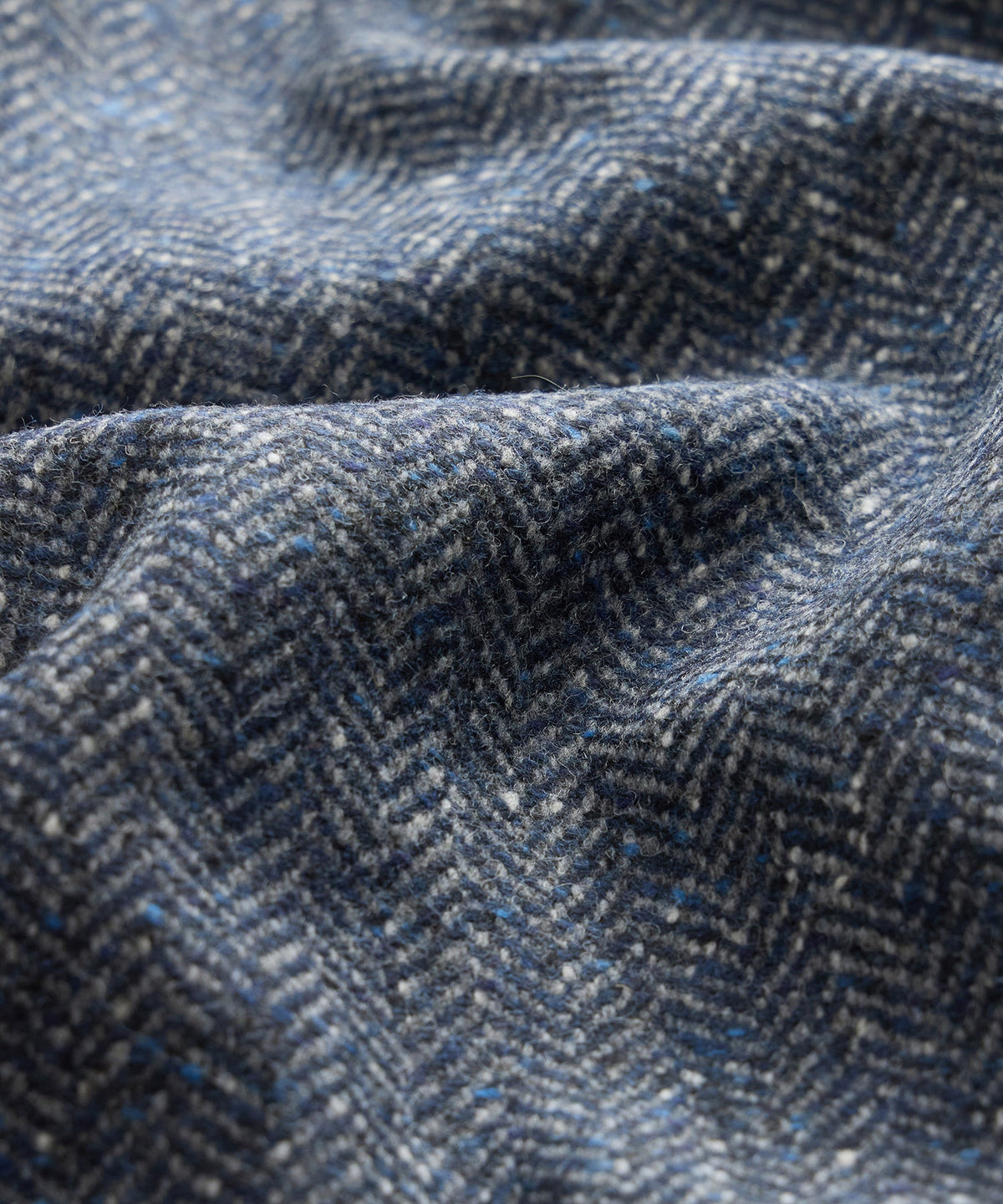 Todd Snyder Italian Wool Herringbone Chore Coat - Steel Blue
