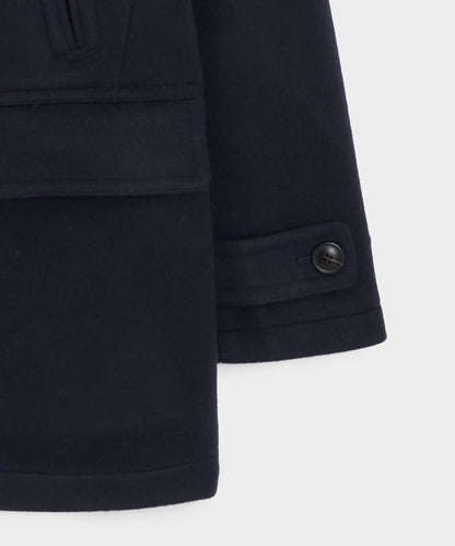 Todd Snyder Italian Wool-Cashmere Peacoat - Navy