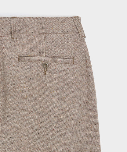 Todd Snyder Relaxed Donegal Trouser - Light Brown
