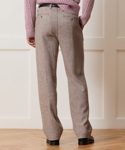 Todd Snyder Relaxed Donegal Trouser - Light Brown