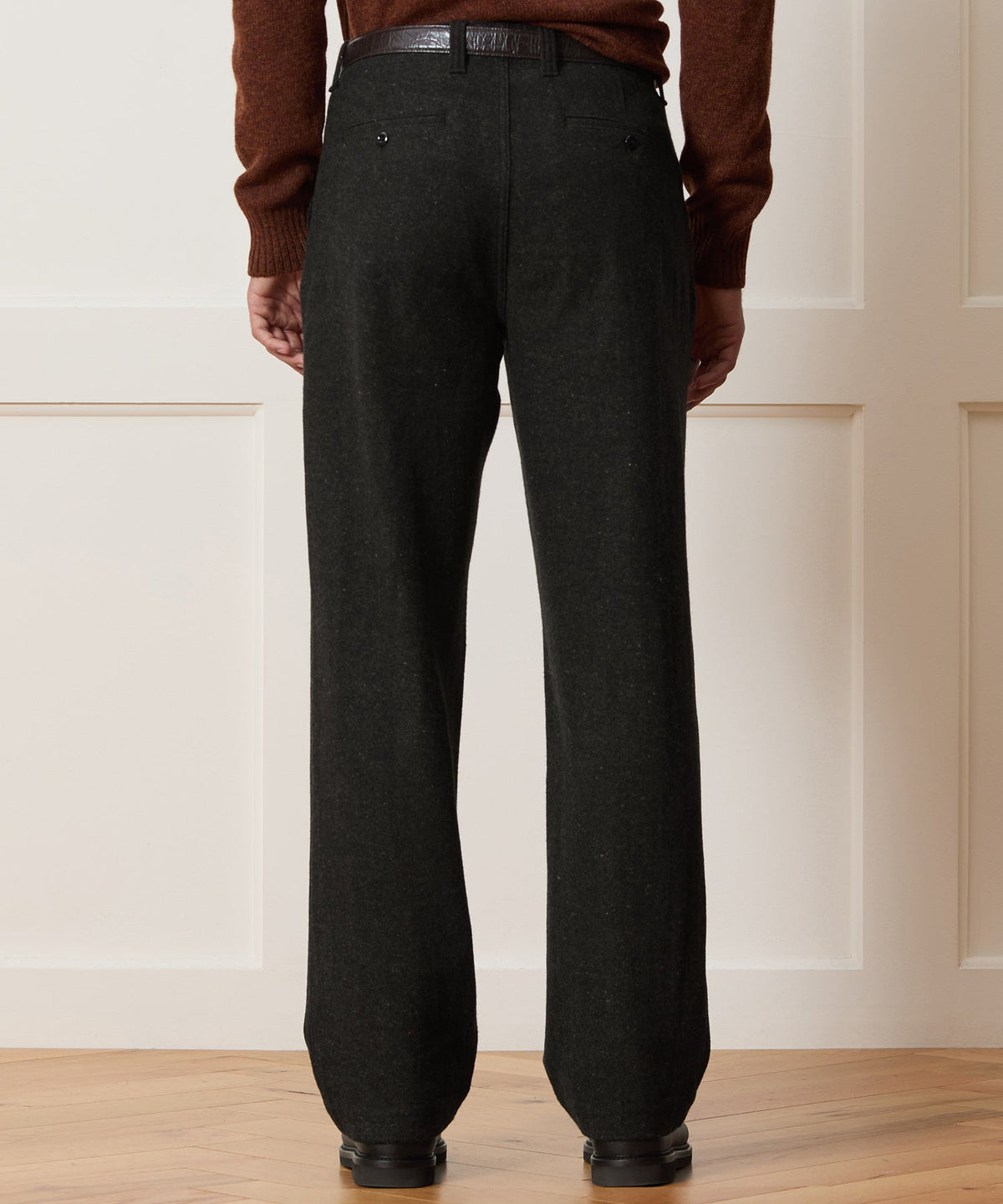 Todd Snyder Relaxed Donegal Trouser - Olive