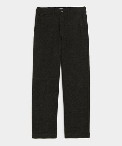 Todd Snyder Relaxed Donegal Trouser - Olive