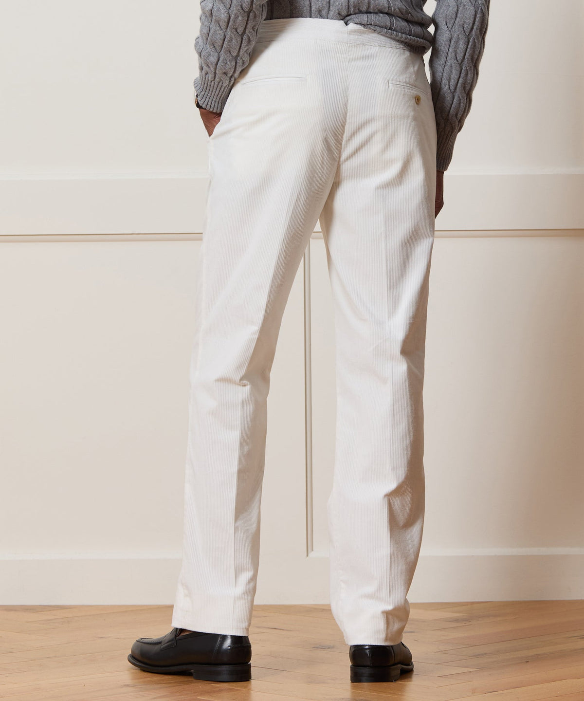 Todd Snyder Italian Corduroy Side Tab Trouser - Birch