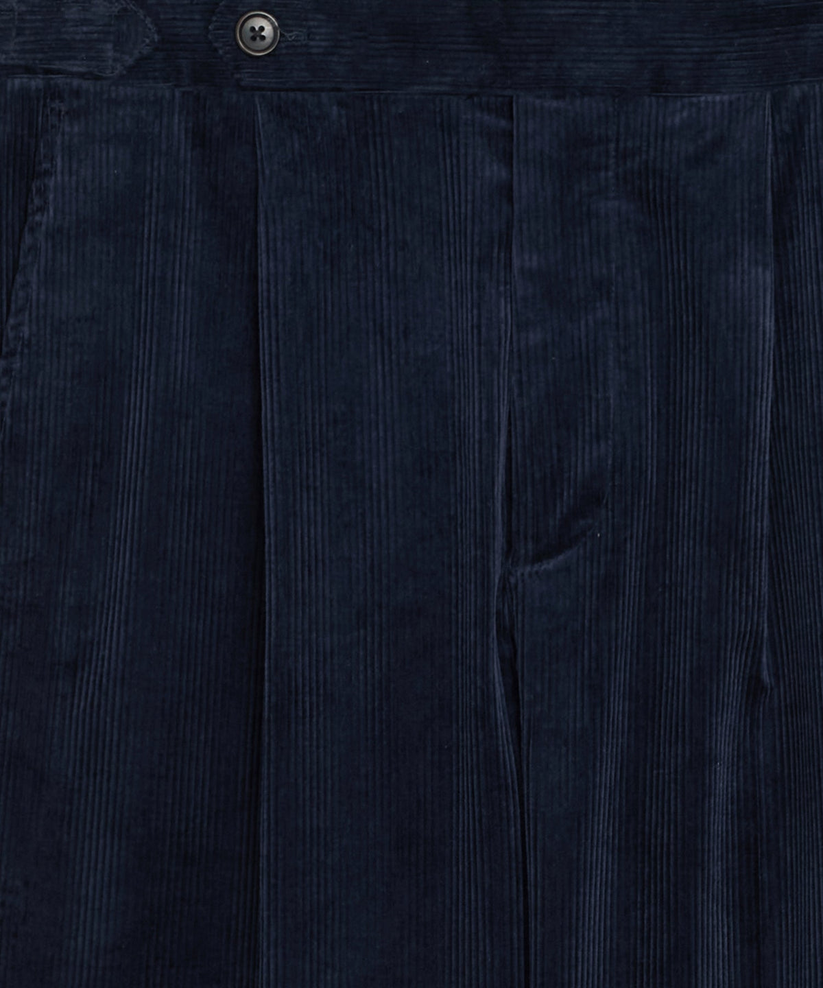Todd Snyder Italian Corduroy Side Tab Trouser - Navy