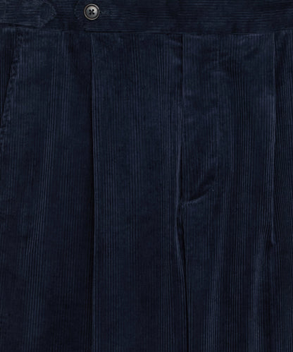 Todd Snyder Italian Corduroy Side Tab Trouser - Navy