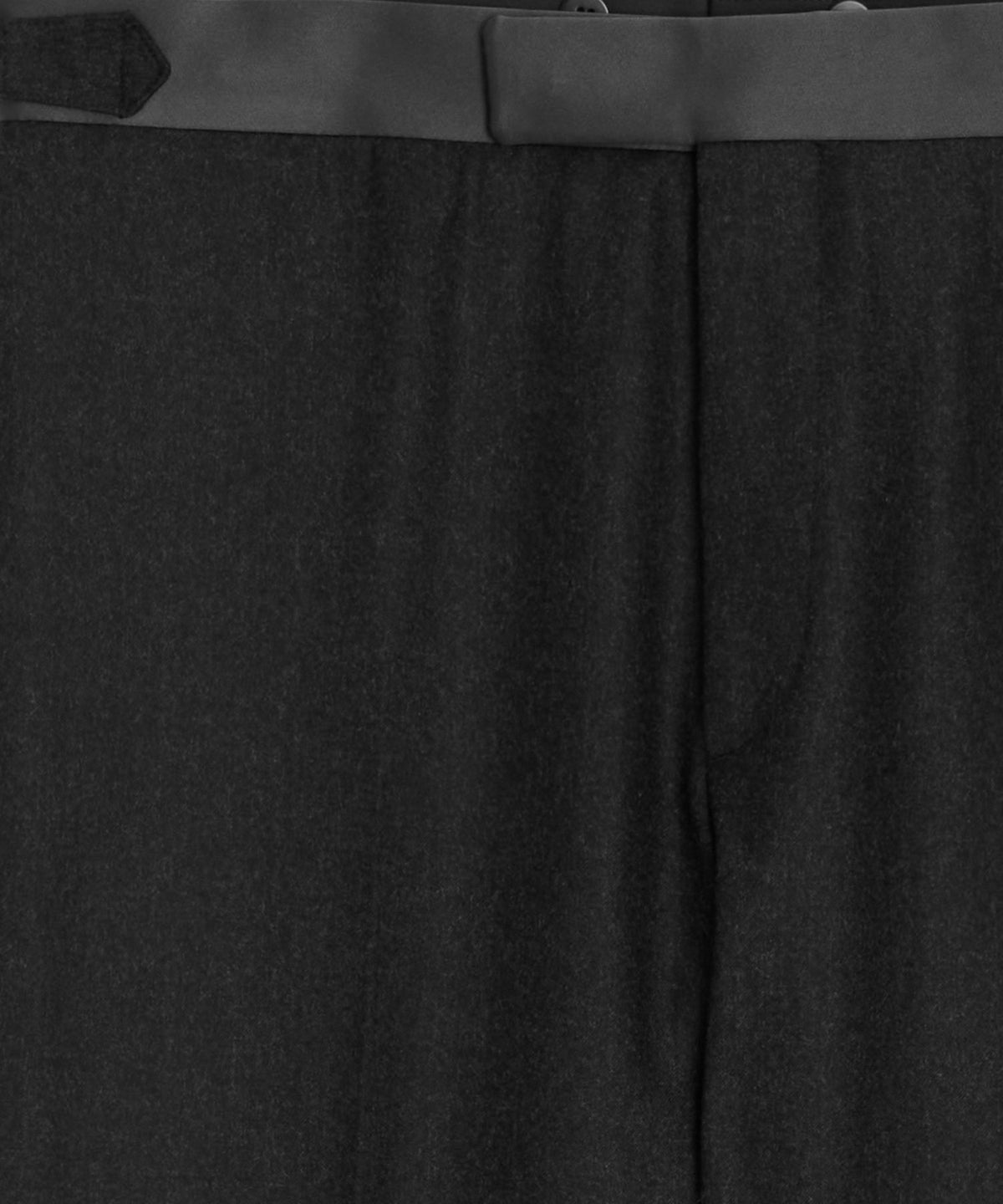 Todd Snyder Italian Flannel Tuxedo Trouser - Charcoal