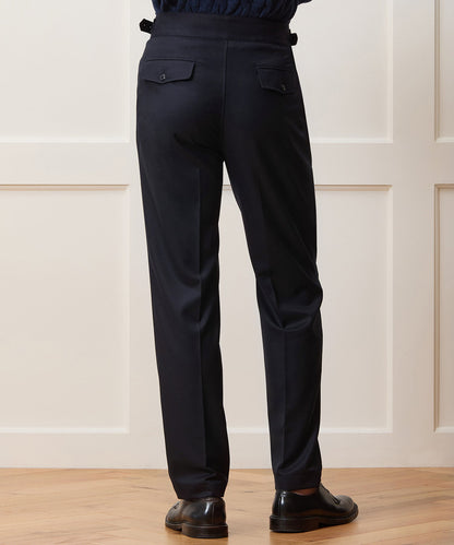 Todd Snyder Italian Flannel Gurkha Trouser - Navy