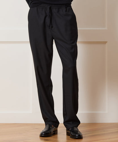 Todd Snyder Wool Leisure Trouser - Black