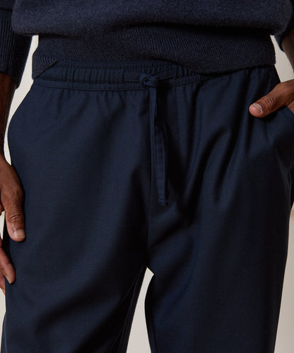 Todd Snyder Wool Leisure Trouser - Navy