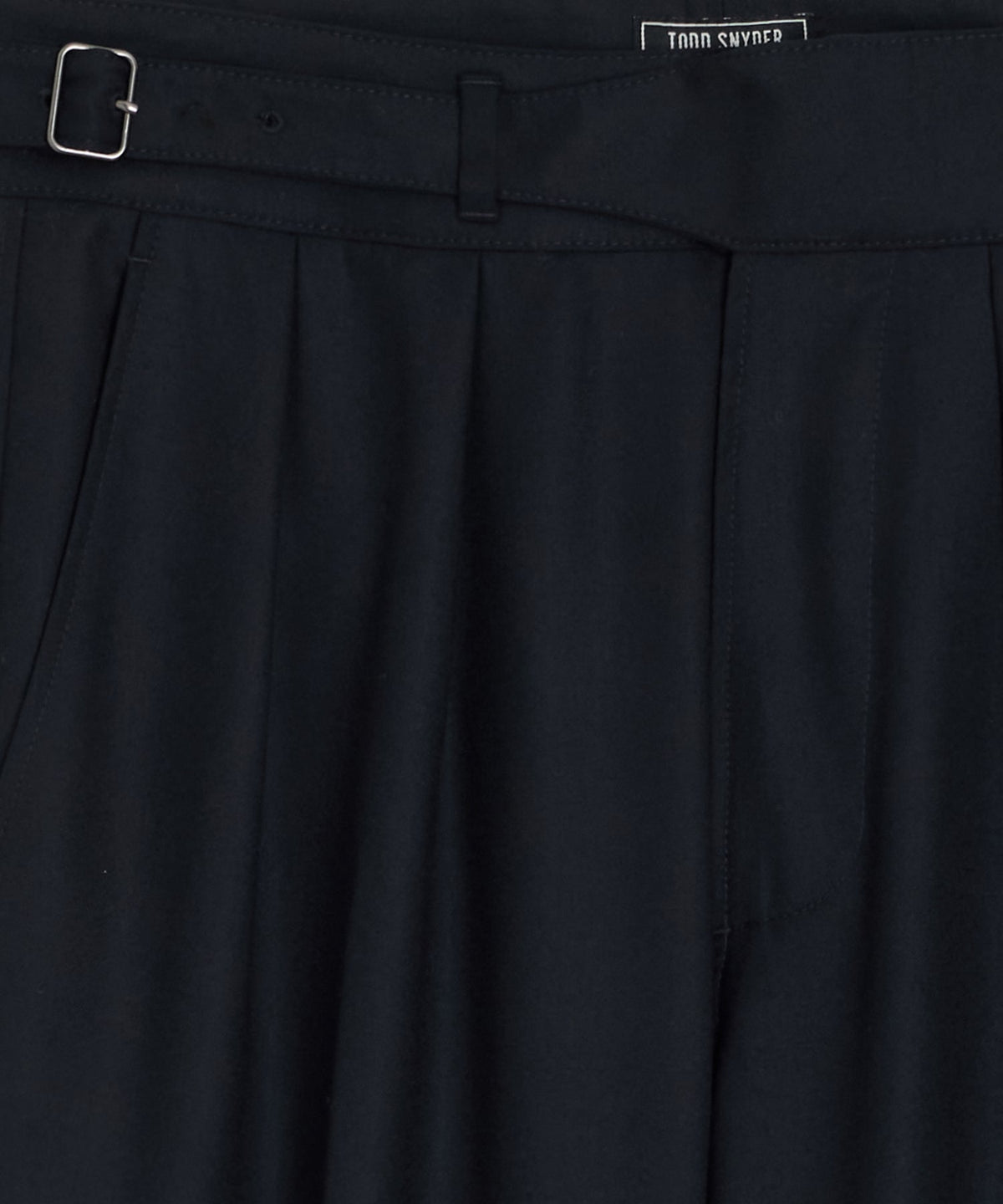 Todd Snyder Italian Flannel Gurkha Trouser - Navy