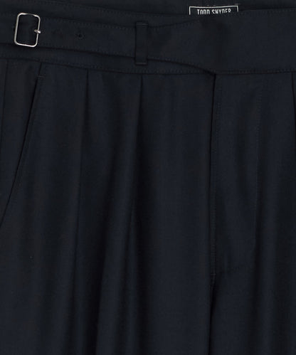 Todd Snyder Italian Flannel Gurkha Trouser - Navy