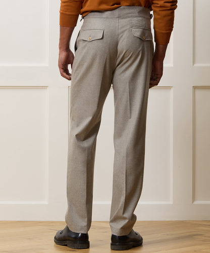 Todd Snyder Italian Flannel Gurkha Trouser - Taupe
