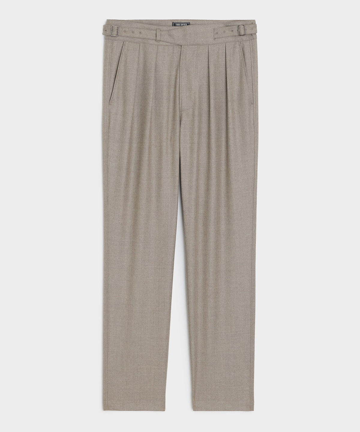 Todd Snyder Italian Flannel Gurkha Trouser - Taupe