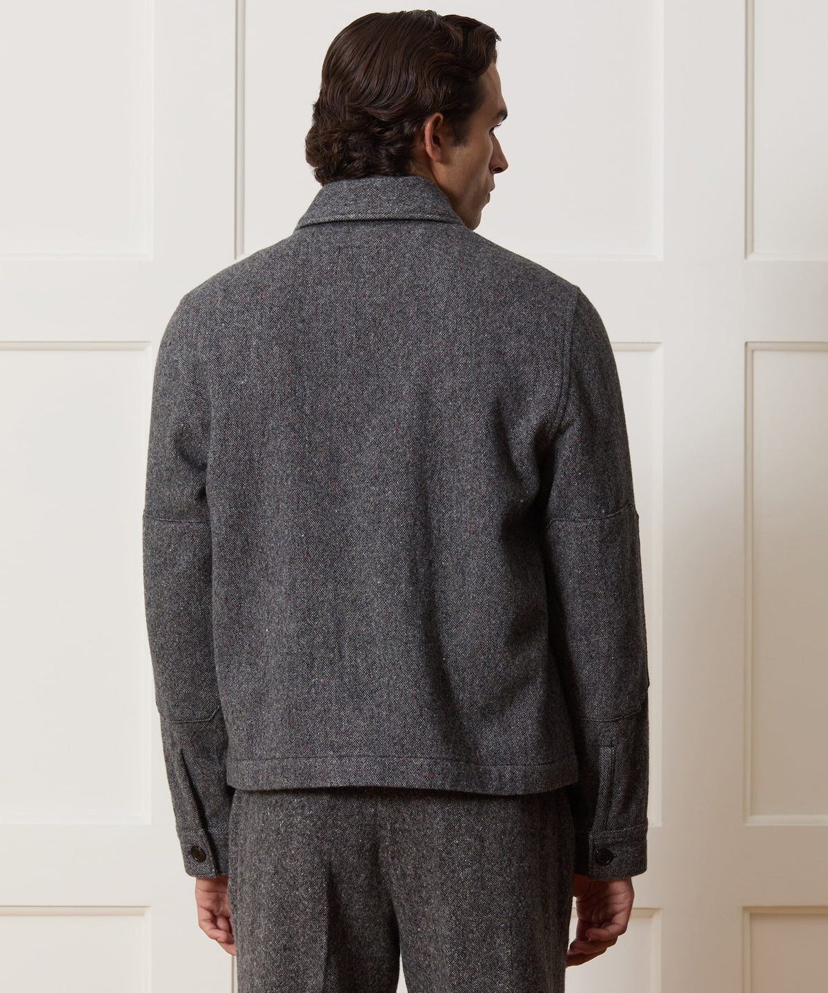 Todd Snyder Donegal Military Overshirt - Charcoal