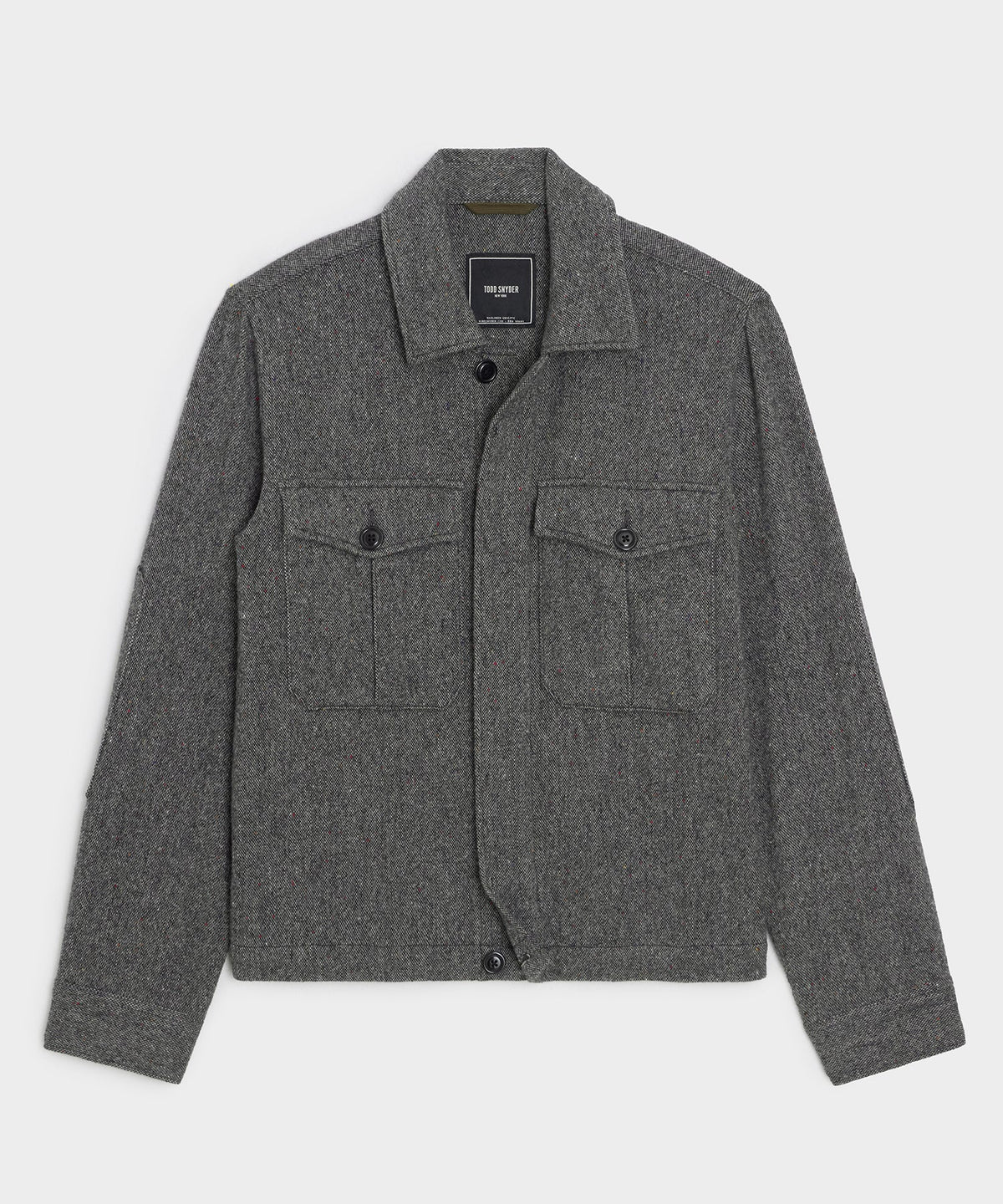 Todd Snyder Donegal Military Overshirt - Charcoal