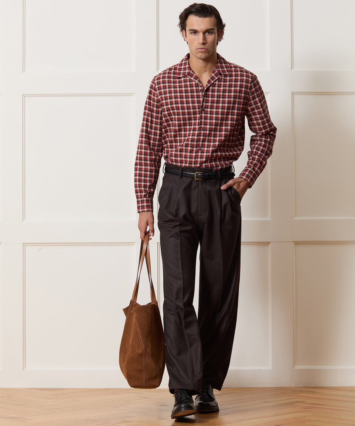 Todd Snyder Portuguese Flannel Shirt - Red