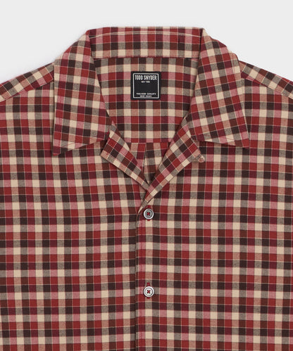 Todd Snyder Portuguese Flannel Shirt - Red