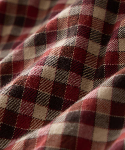 Todd Snyder Portuguese Flannel Shirt - Red