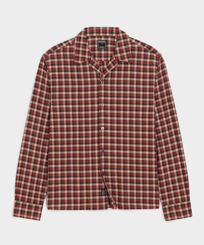 Todd Snyder Portuguese Flannel Shirt - Red