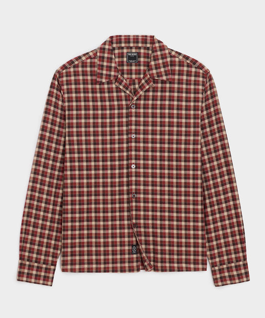 Todd Snyder Portuguese Flannel Shirt - Red