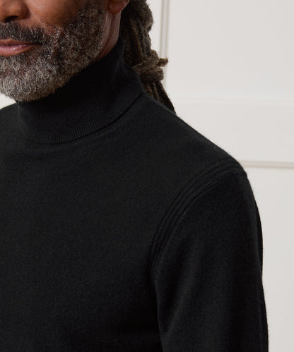 Todd Snyder Cashmere Turtleneck - Black