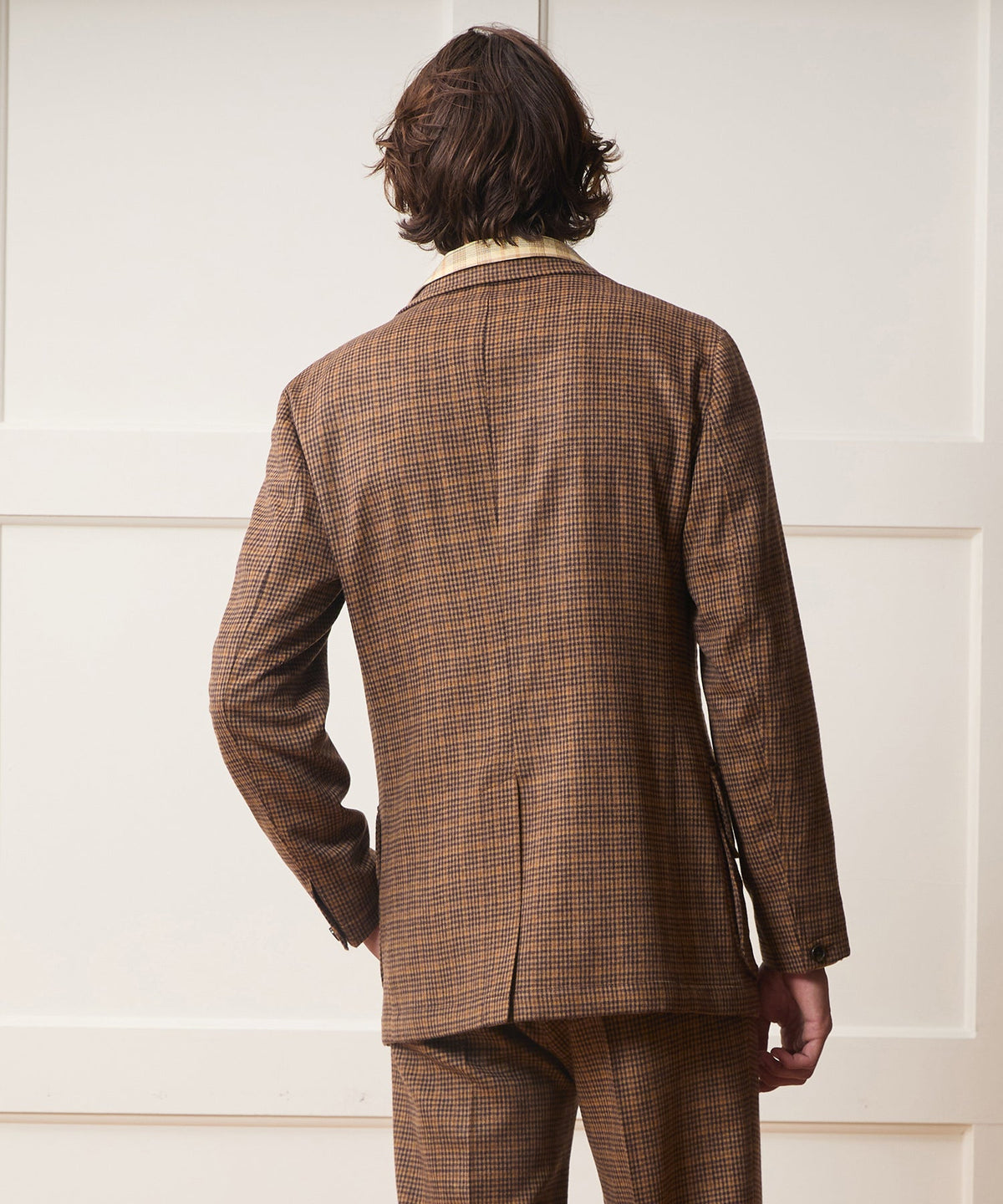 Todd Snyder Italian Guncheck Upland Jacket - Orange
