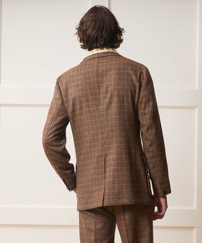 Todd Snyder Italian Guncheck Upland Jacket - Orange