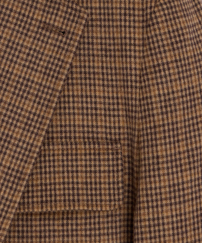 Todd Snyder Italian Guncheck Upland Jacket - Orange