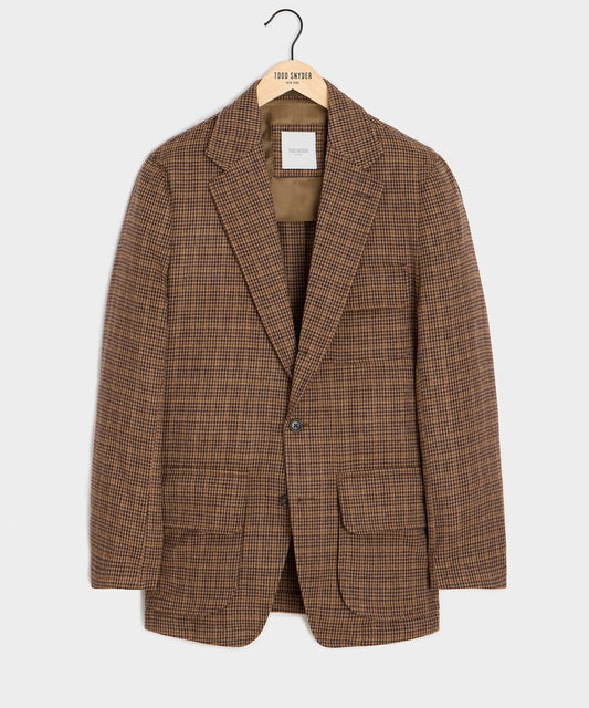 Todd Snyder Italian Guncheck Upland Jacket - Orange