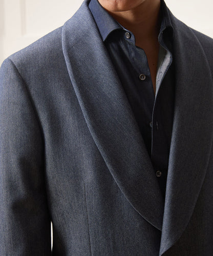 Todd Snyder Italian Cashmere Dayshawl Jacket - Indigo