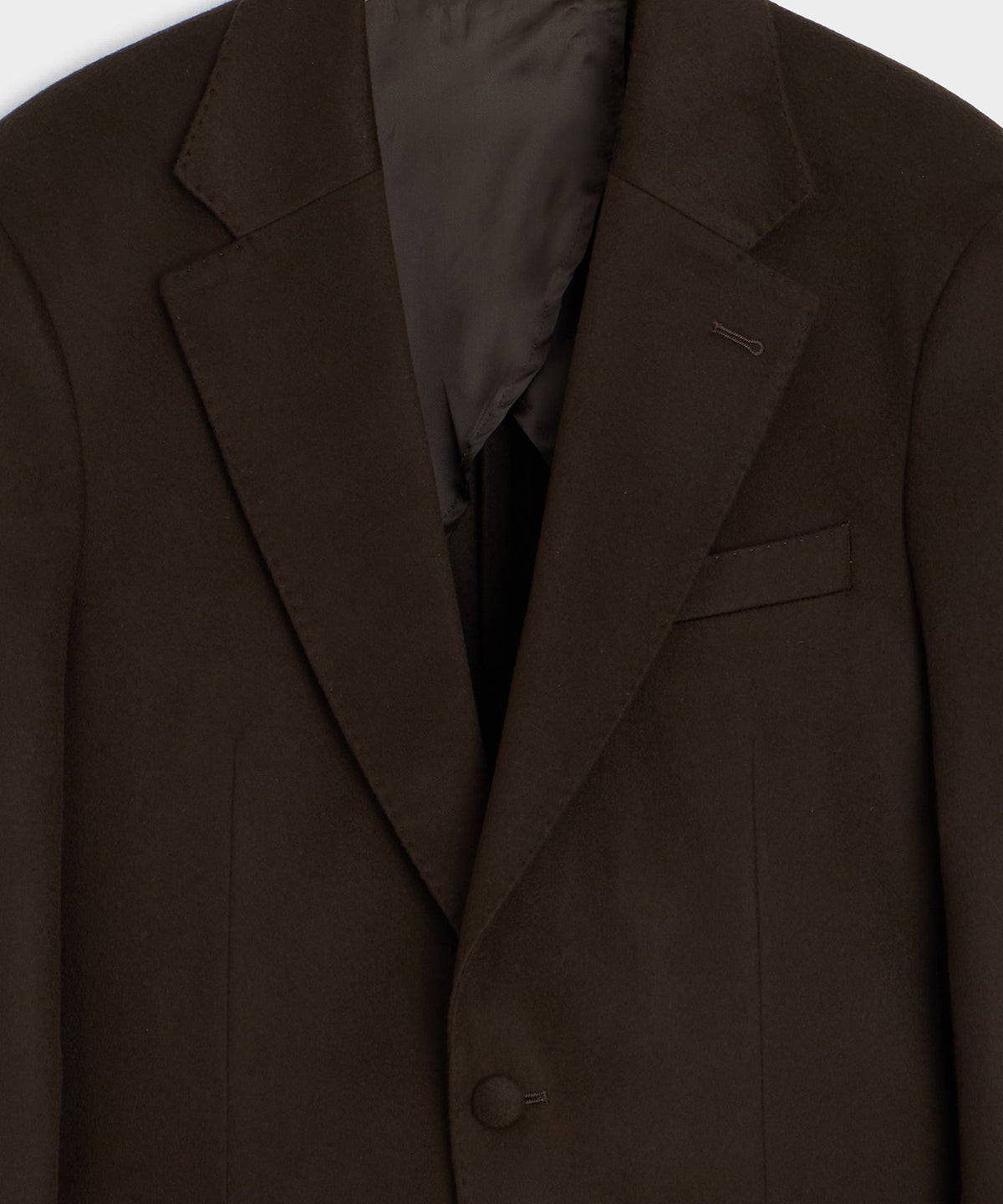 Todd Snyder Italian Cashmere Wythe Jacket - Dark Brown