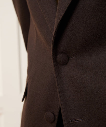 Todd Snyder Italian Cashmere Wythe Jacket - Dark Brown