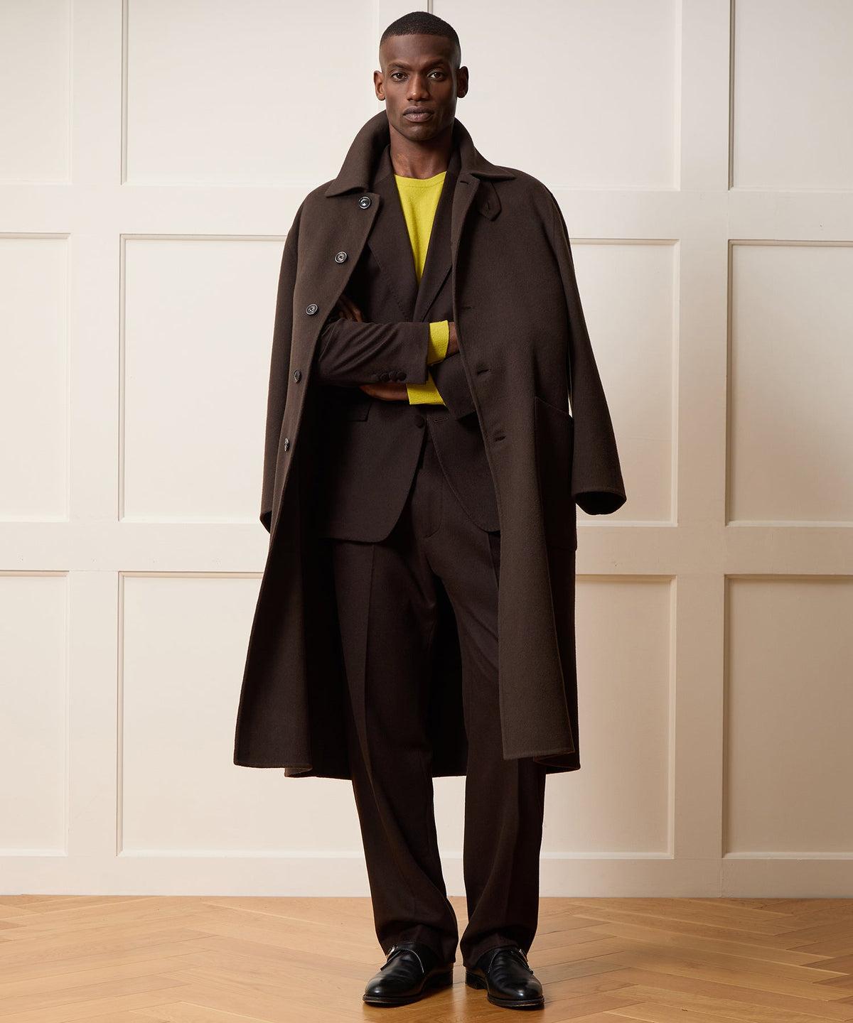 Todd Snyder Italian Cashmere Wythe Jacket - Dark Brown