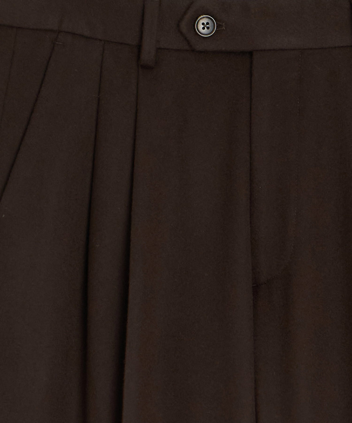 Todd Snyder Italian Cashmere Wythe Trouser - Dark Brown