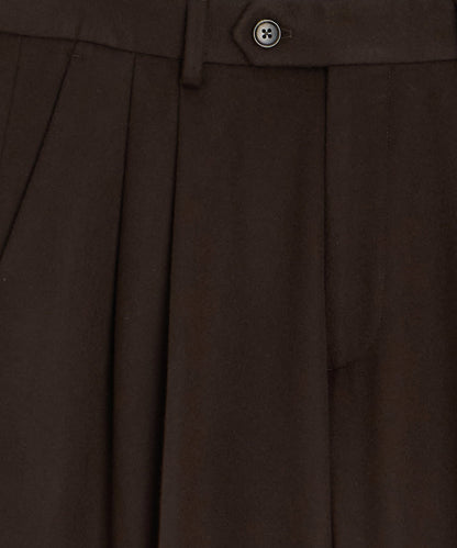 Todd Snyder Italian Cashmere Wythe Trouser - Dark Brown