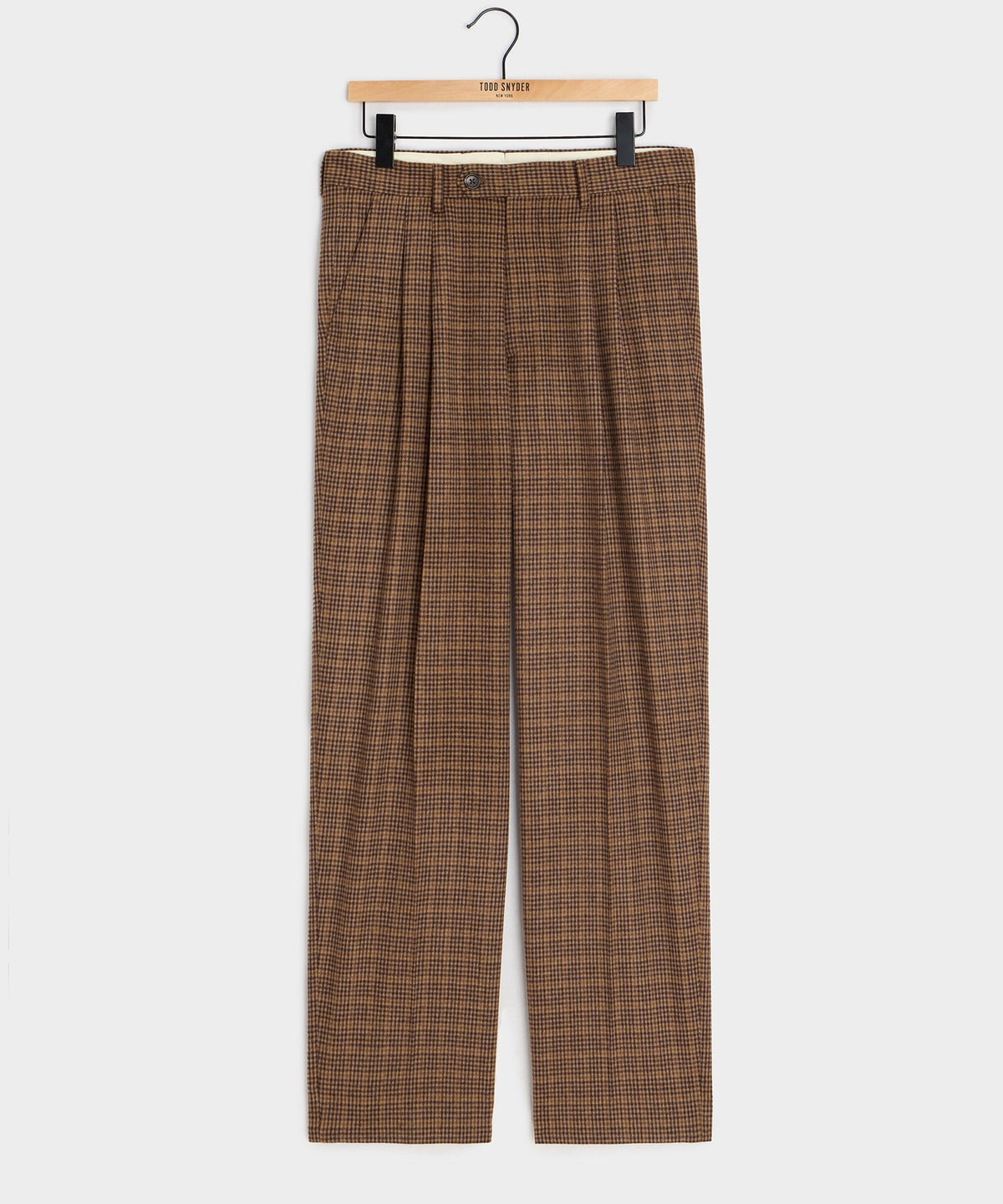 Todd Snyder Italian Guncheck Wythe Trouser - Orange