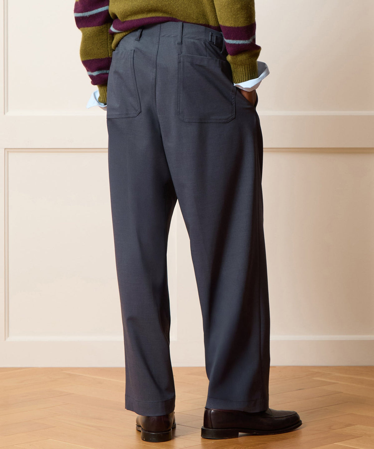 Todd Snyder Italian Bedford Pant - Indigo