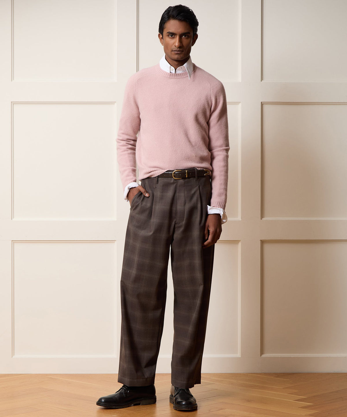 Todd Snyder Italian Bedford Pant - Brown