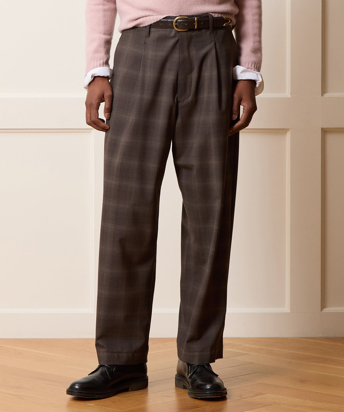 Todd Snyder Italian Bedford Pant - Brown