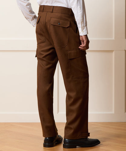 Todd Snyder Italian Belted Cargo Pant - Brown