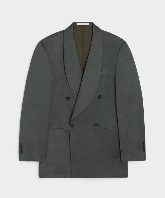 Todd Snyder Italian Satin Dinner Jacket - Emerald Green
