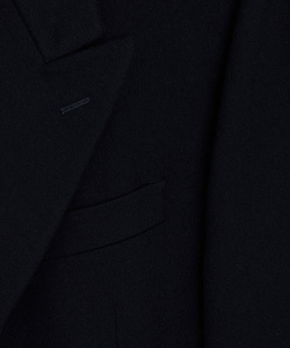 Todd Snyder Italian Cashmere Double-Breasted Wythe Jacket - Navy